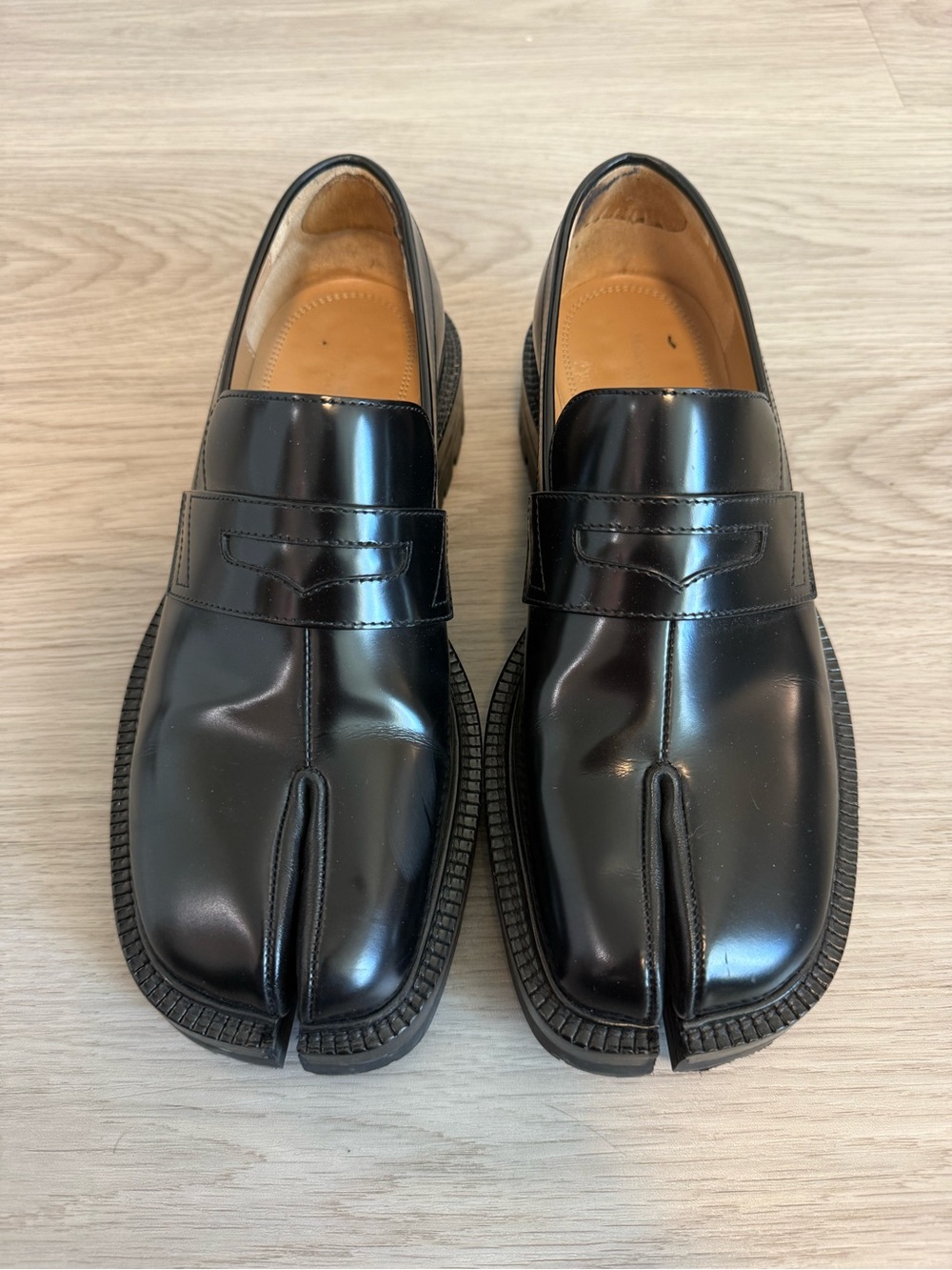 Maison Margiela Chunky Sole Tabi Loafers